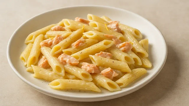 Penne al Salmone