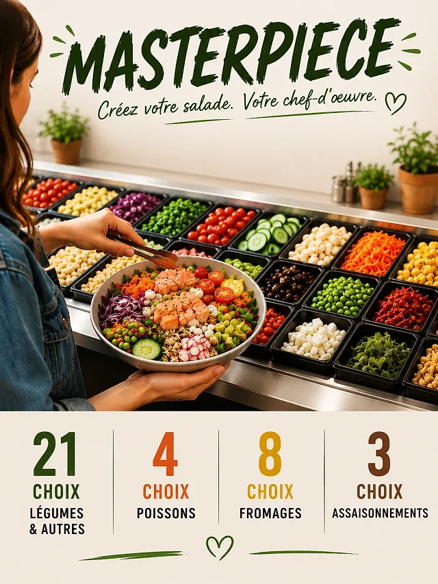 Masterpiece – Crée ta salade