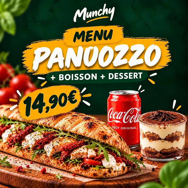 PANUOZZO+BOISSON+DESSERT